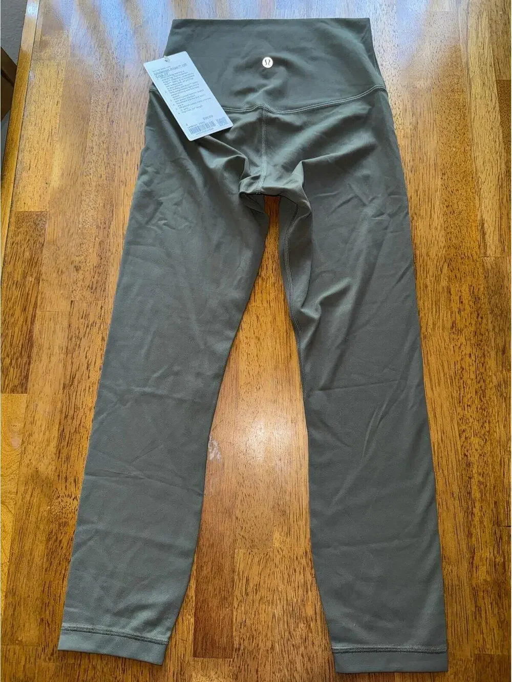 Lululemon Align High Rise 23” Army Green Size 4 NWT